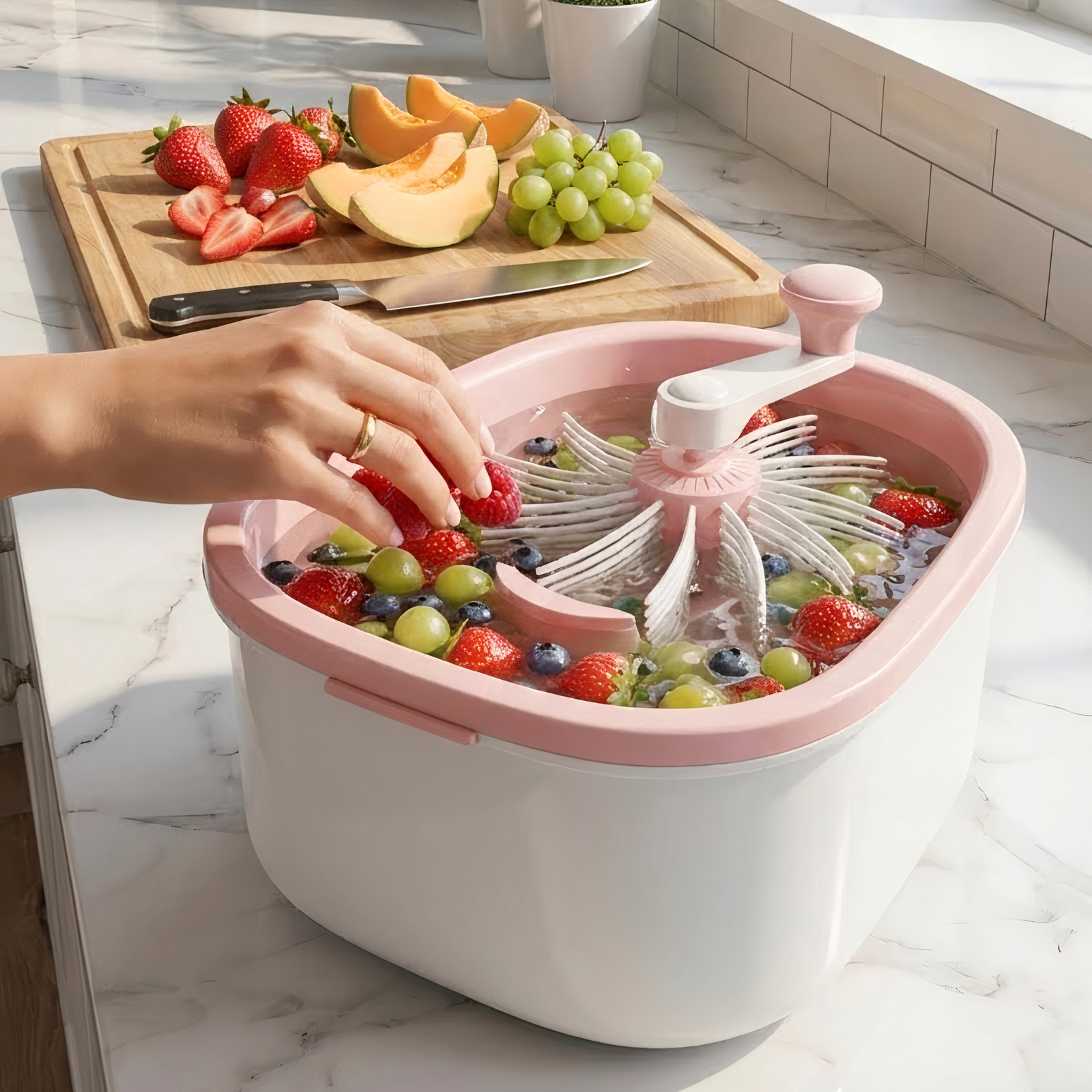 A Cleaner Way To Prepare Fresh Fruit